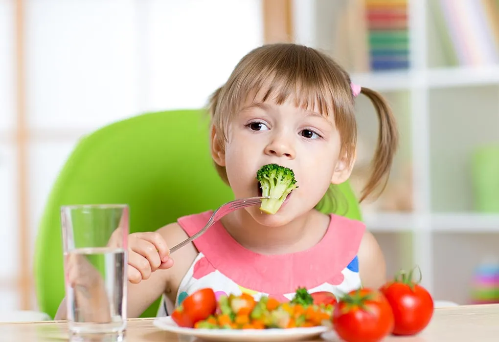 child eating